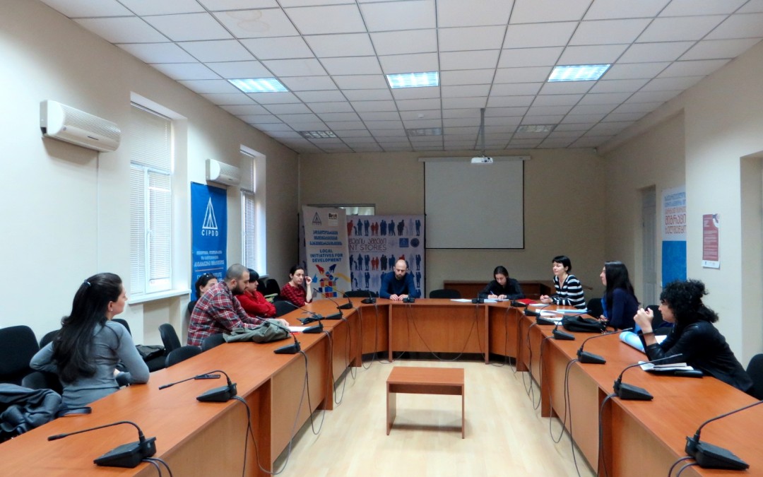 Meeting with Cultural Heritage Society Platform Members